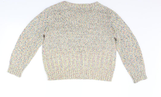 Tintoretto Womens Beige   Pullover Jumper Size M