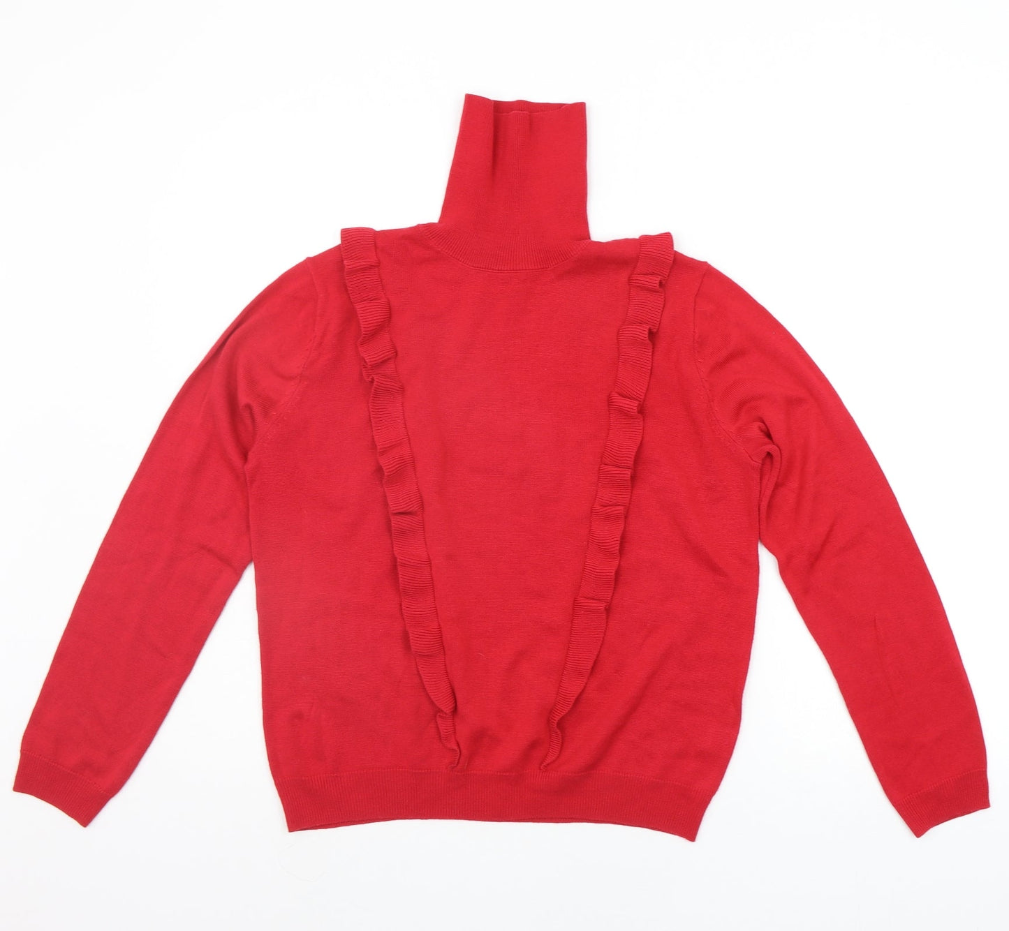 Womens UK Size M R Edition Red Pullover Jumper