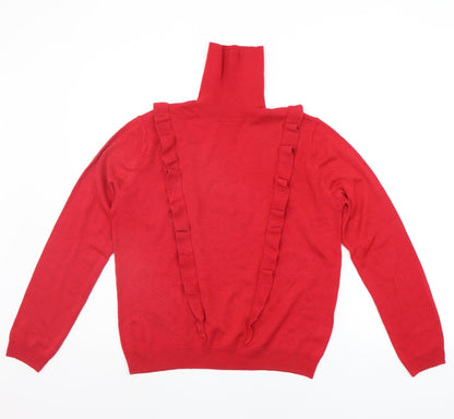 Womens UK Size M R Edition Red Pullover Jumper
