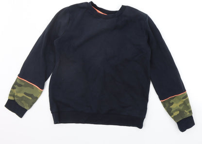 Marks and Spencer Girls Blue   Pullover Jumper Size 12-13 Years