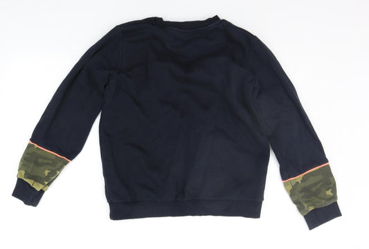 Marks and Spencer Girls Blue   Pullover Jumper Size 12-13 Years