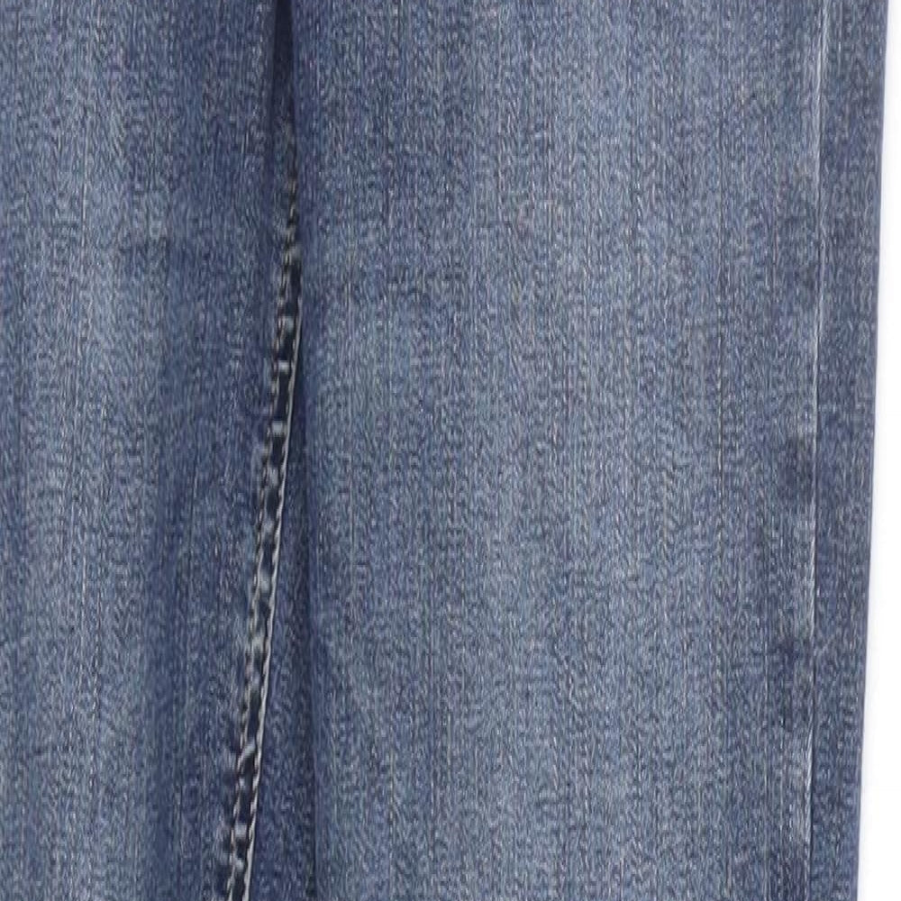 Topshop Womens Blue   Straight Jeans Size 25 in