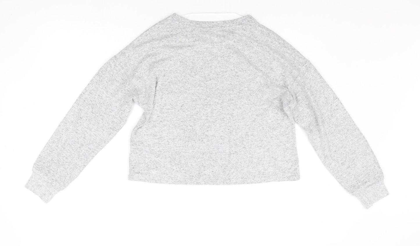 Womens UK Size S LOVE TO LOUNGE Grey Pullover Jumper