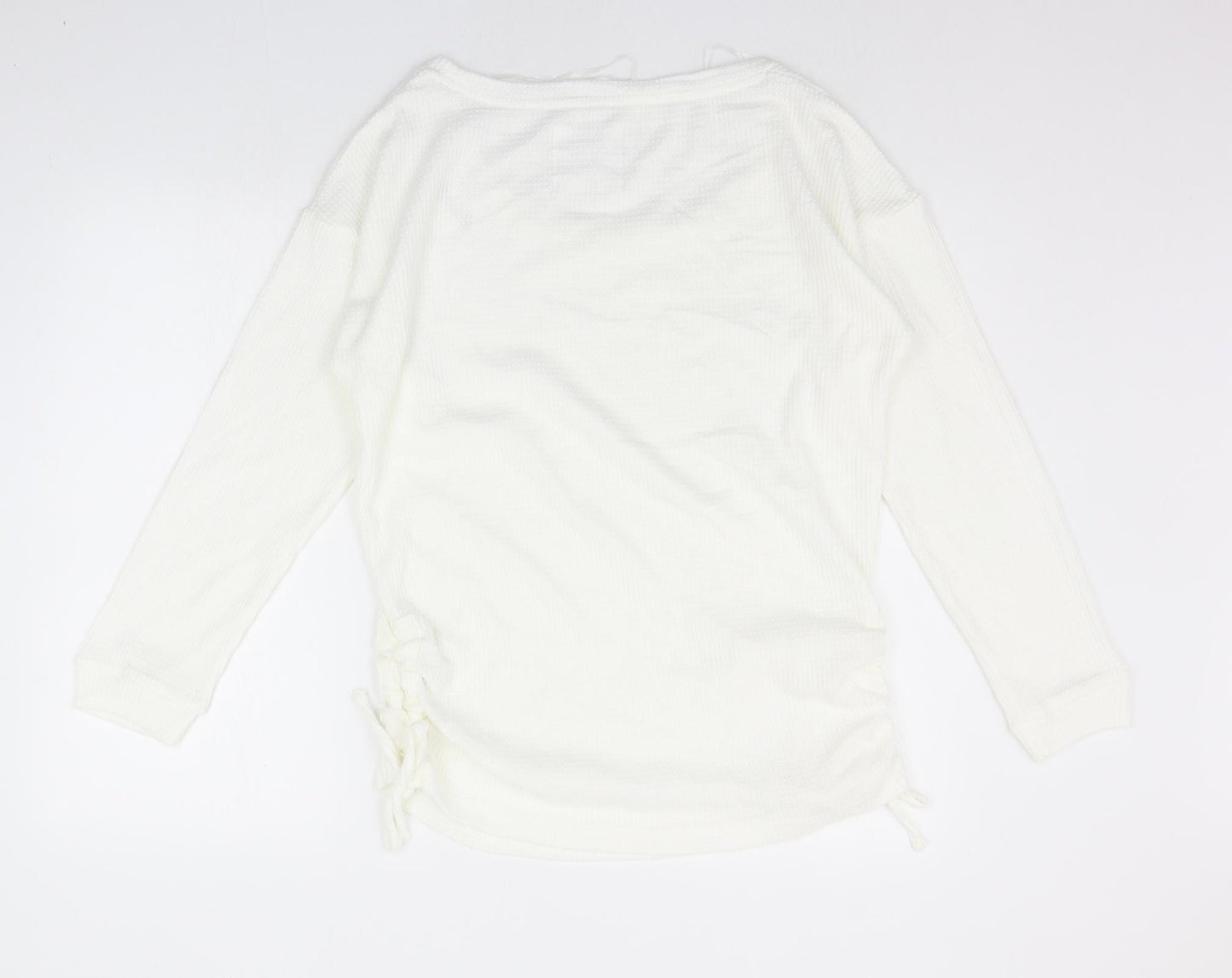 F&F Womens White   Pullover Jumper Size S