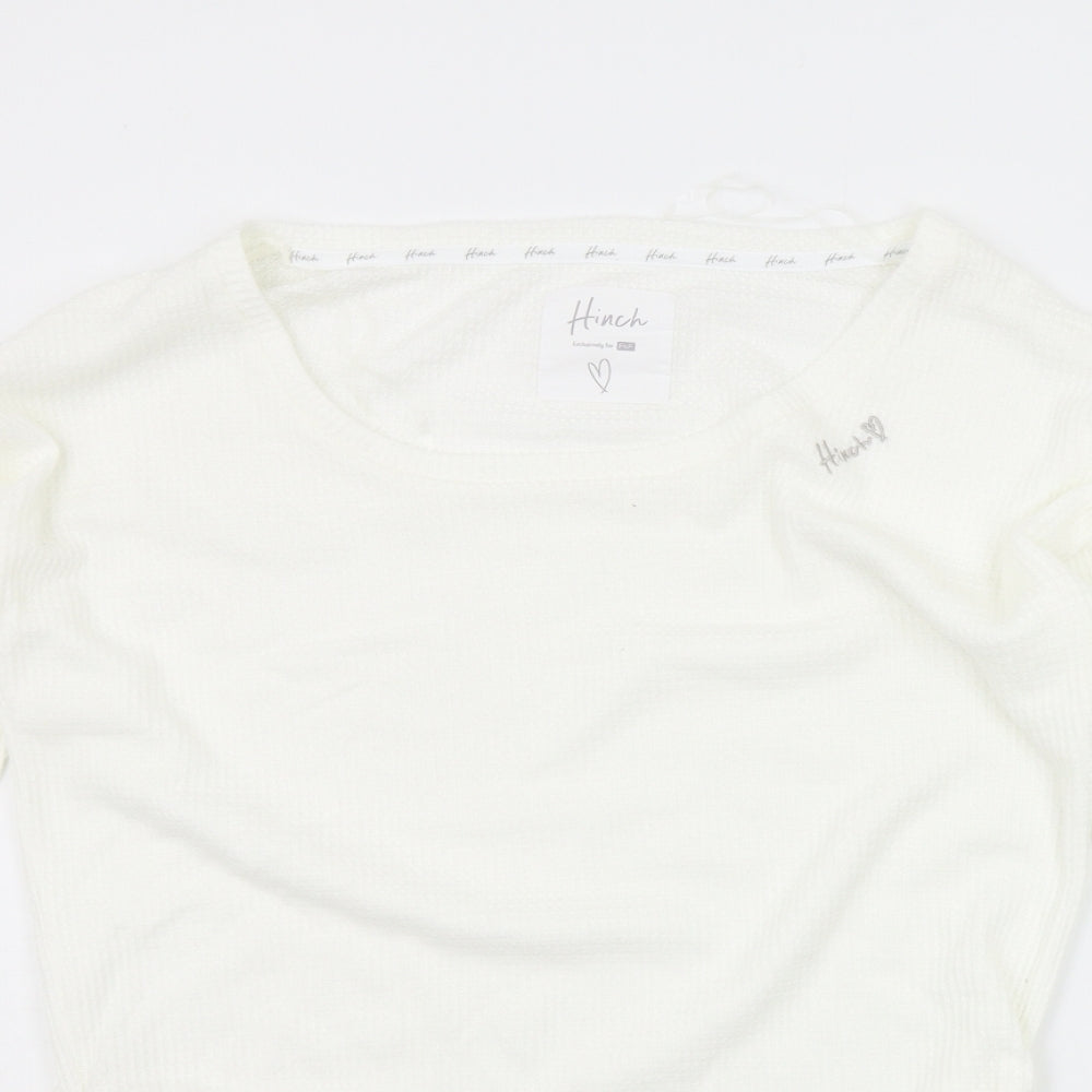 F&F Womens White   Pullover Jumper Size S