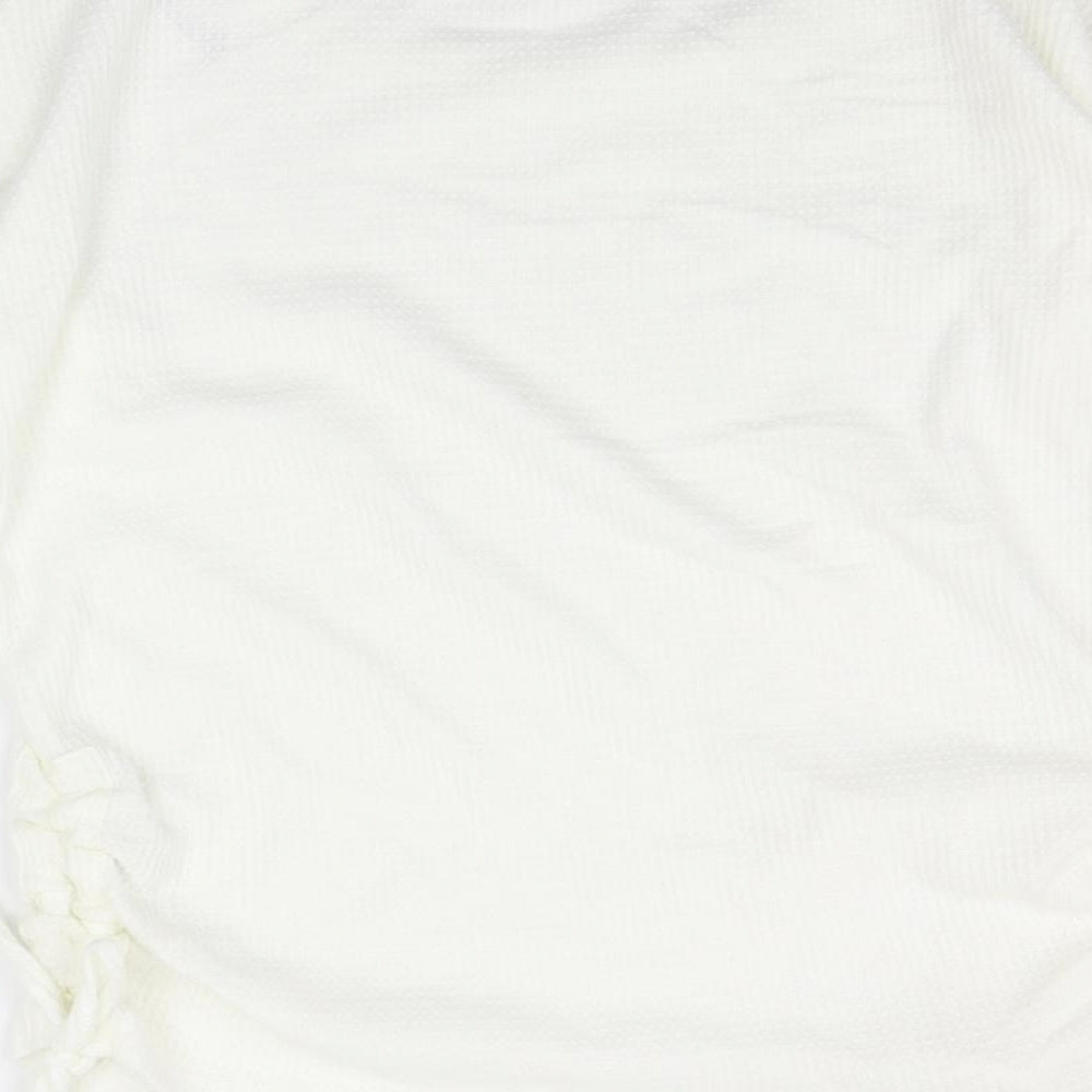 F&F Womens White   Pullover Jumper Size S