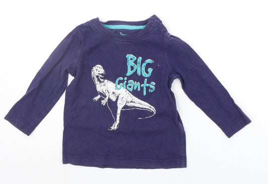 Lupilu Baby Blue   Basic T-Shirt Size 18-24 Months