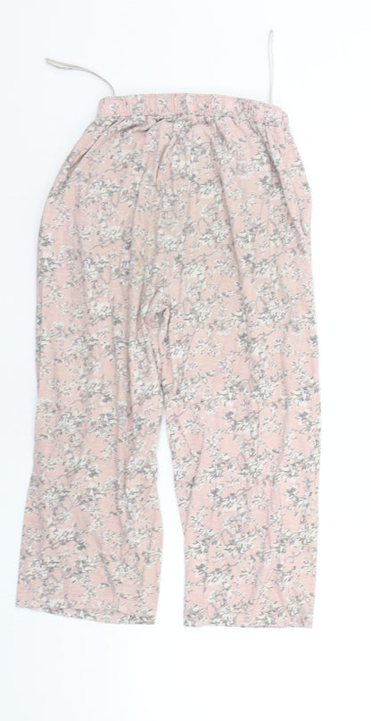 Intimo Womens Pink Floral  Top Lounge Pants