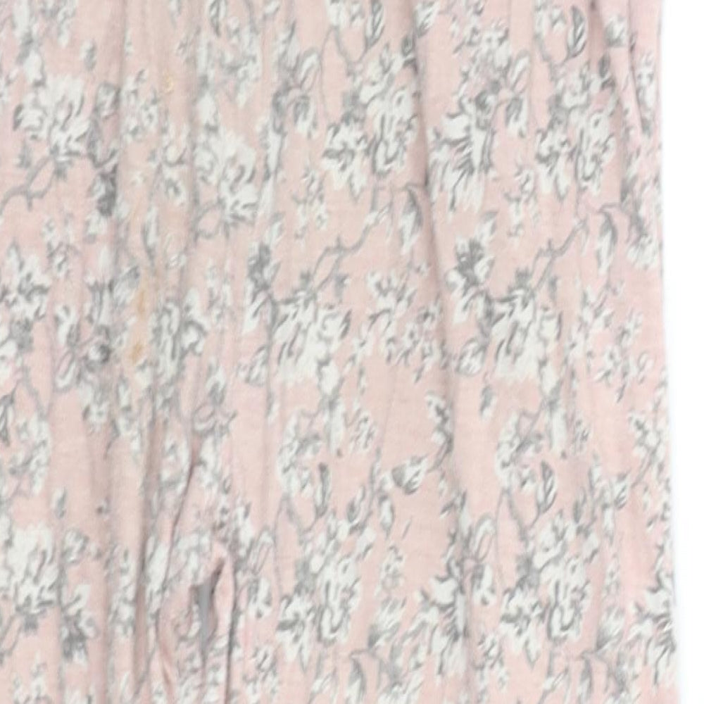 Intimo Womens Pink Floral  Top Lounge Pants