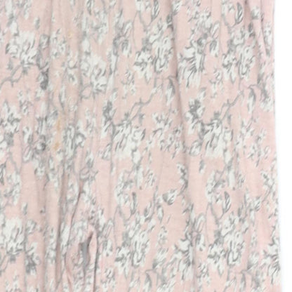Intimo Womens Pink Floral  Top Lounge Pants