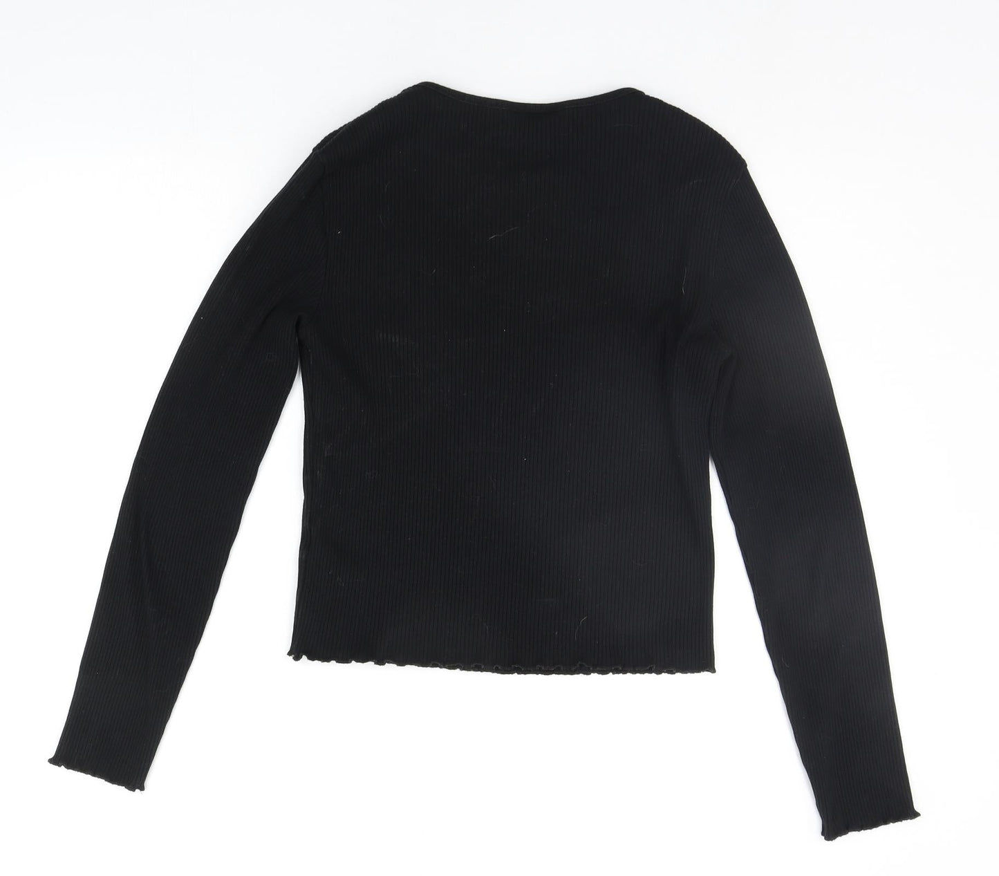 Womens UK Size 12 Miss Selfridge Black Pullover Jumper