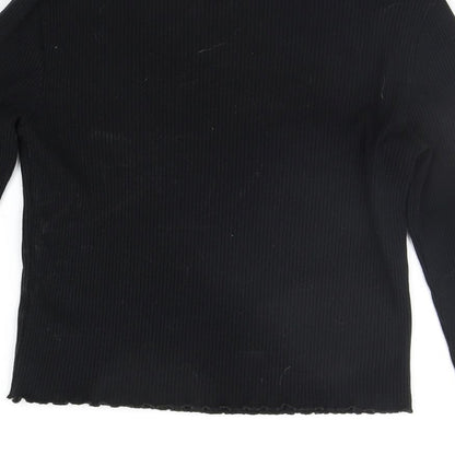 Womens UK Size 12 Miss Selfridge Black Pullover Jumper