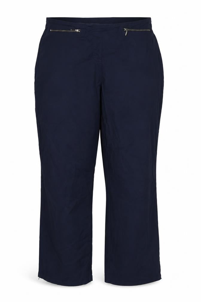 Womens UK Size 20 Preworn Regular Fit  Blue Trousers