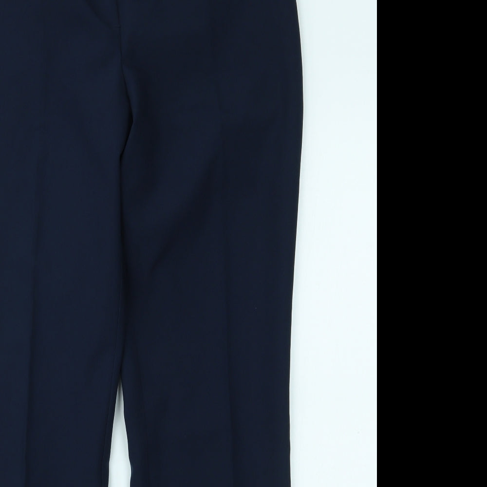 Womens UK Size 14 Papaya Regular Fit  Blue Trousers