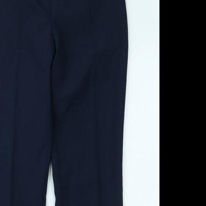 Womens UK Size 14 Papaya Regular Fit  Blue Trousers
