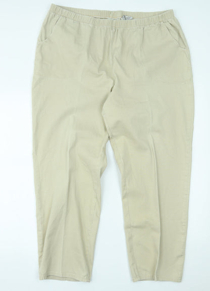White Stag Womens Beige   Trousers  Size 3XL L27 in