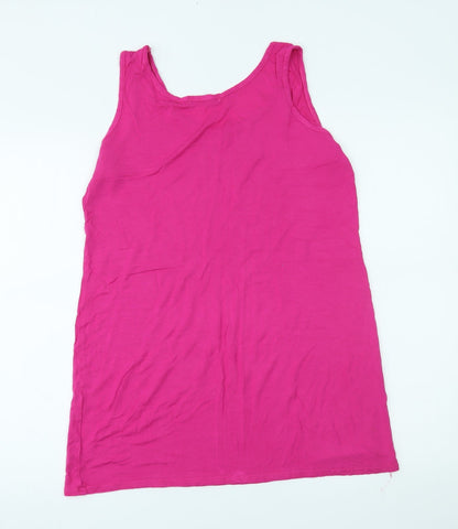 Zuppe Womens Pink   Basic Tank Size 16