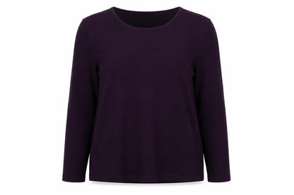 Womens UK Size XL MICHA Purple Basic Blouse