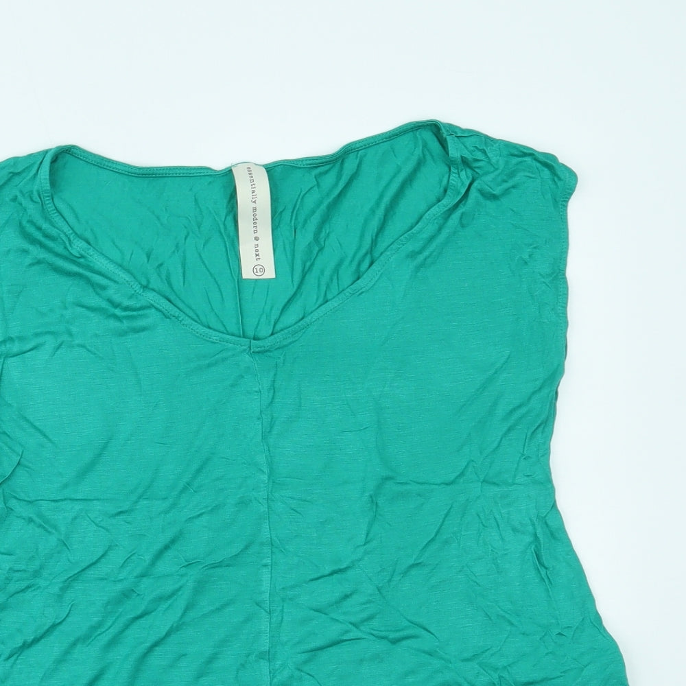 NEXT Womens Green   Basic Blouse Size 10