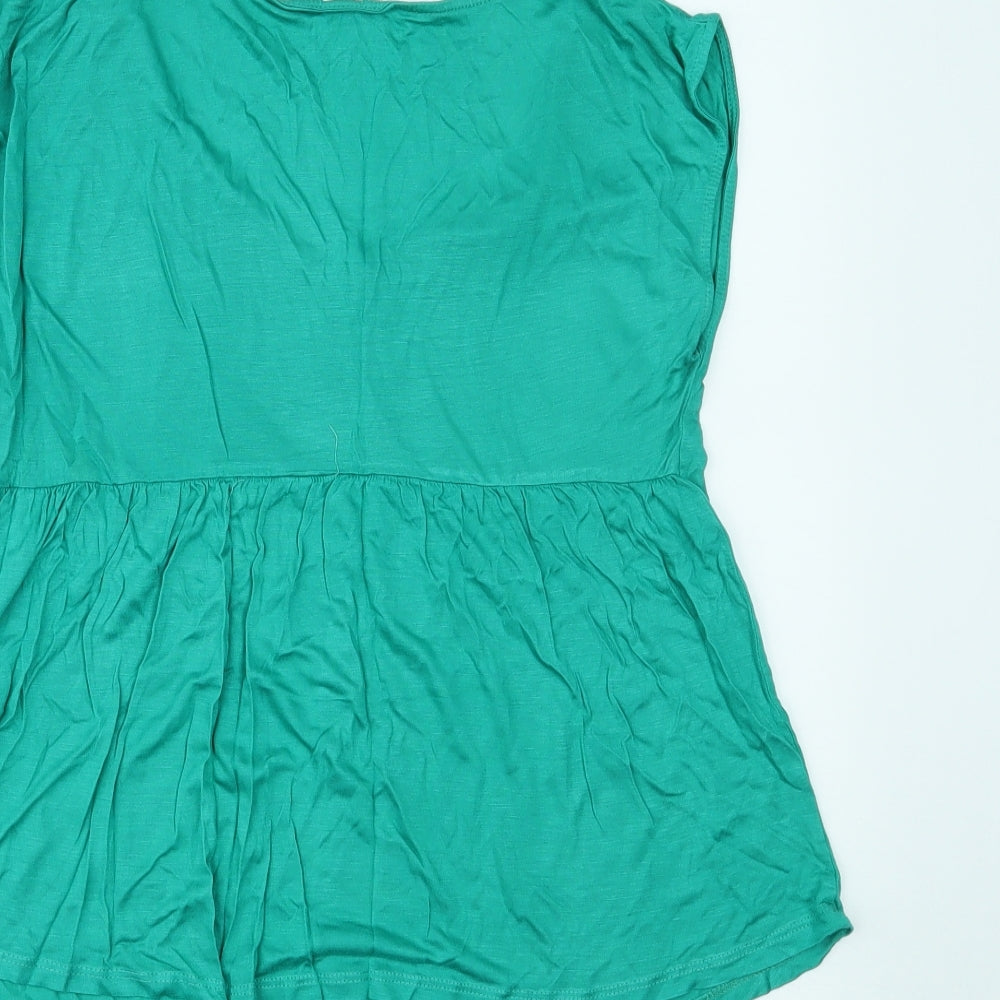 NEXT Womens Green   Basic Blouse Size 10