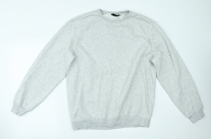 Womens UK Size L H&M Grey Pullover Jumper