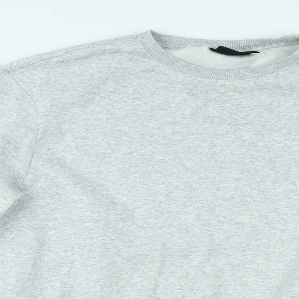 Womens UK Size L H&M Grey Pullover Jumper