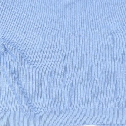 Womens UK Size M Marks and Spencer Blue Pullover Jumper