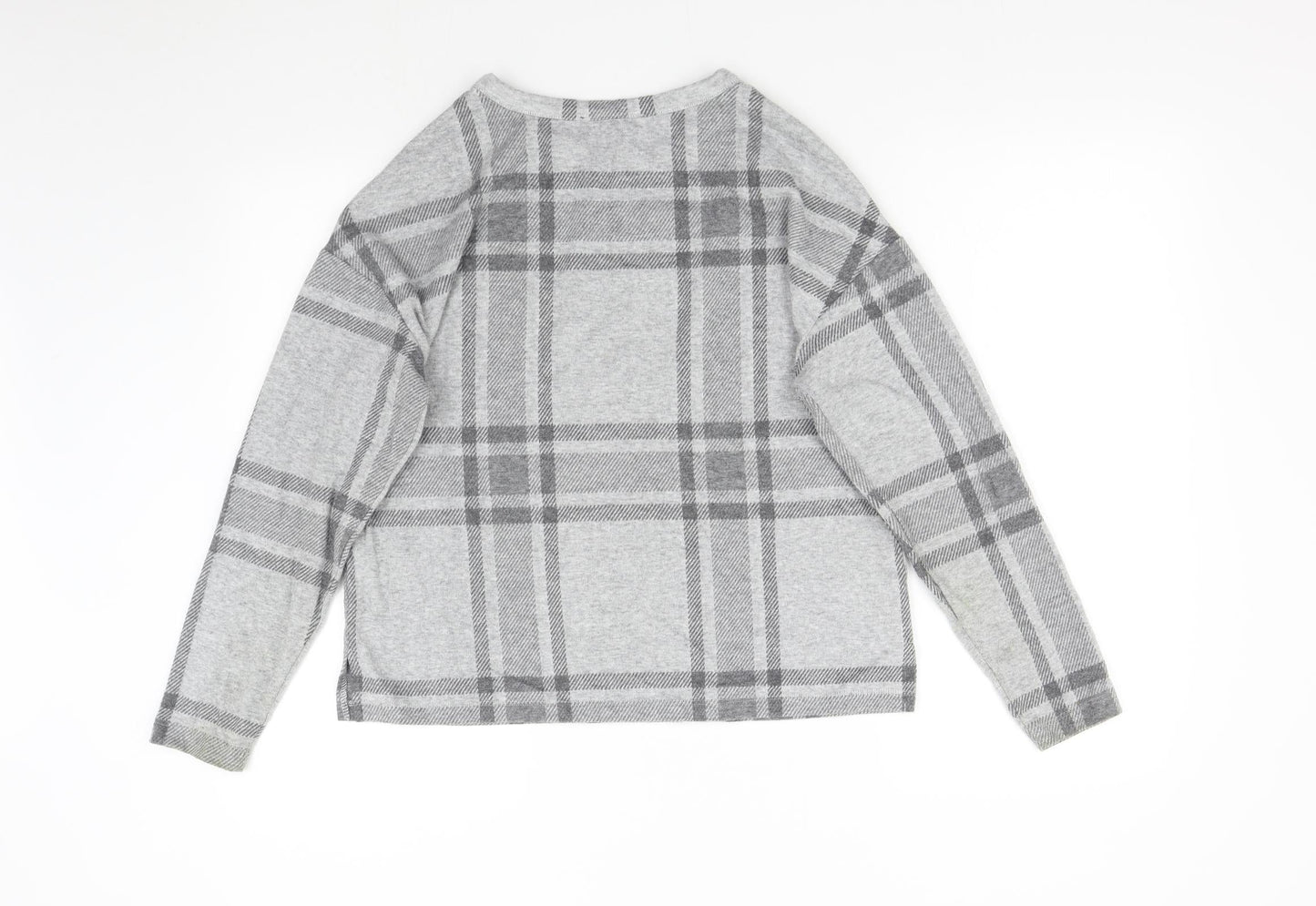 Womens UK Size 10 M&S Grey Pullover Jumper