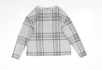 Womens UK Size 10 M&S Grey Pullover Jumper