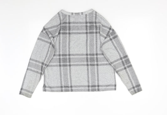 Womens UK Size 10 M&S Grey Pullover Jumper