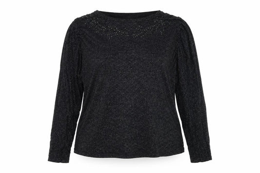 Womens UK Size L BM Collection Black Pullover Jumper