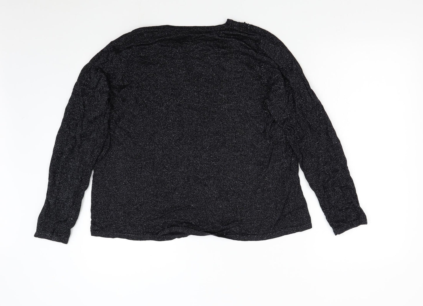 Womens UK Size L BM Collection Black Pullover Jumper