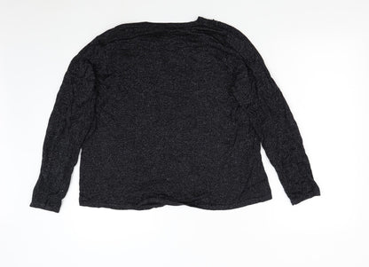 Womens UK Size L BM Collection Black Pullover Jumper
