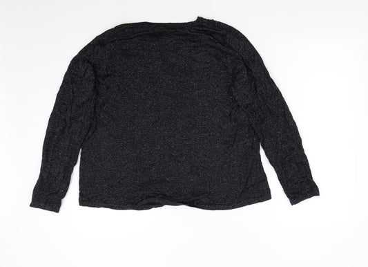 Womens UK Size L BM Collection Black Pullover Jumper
