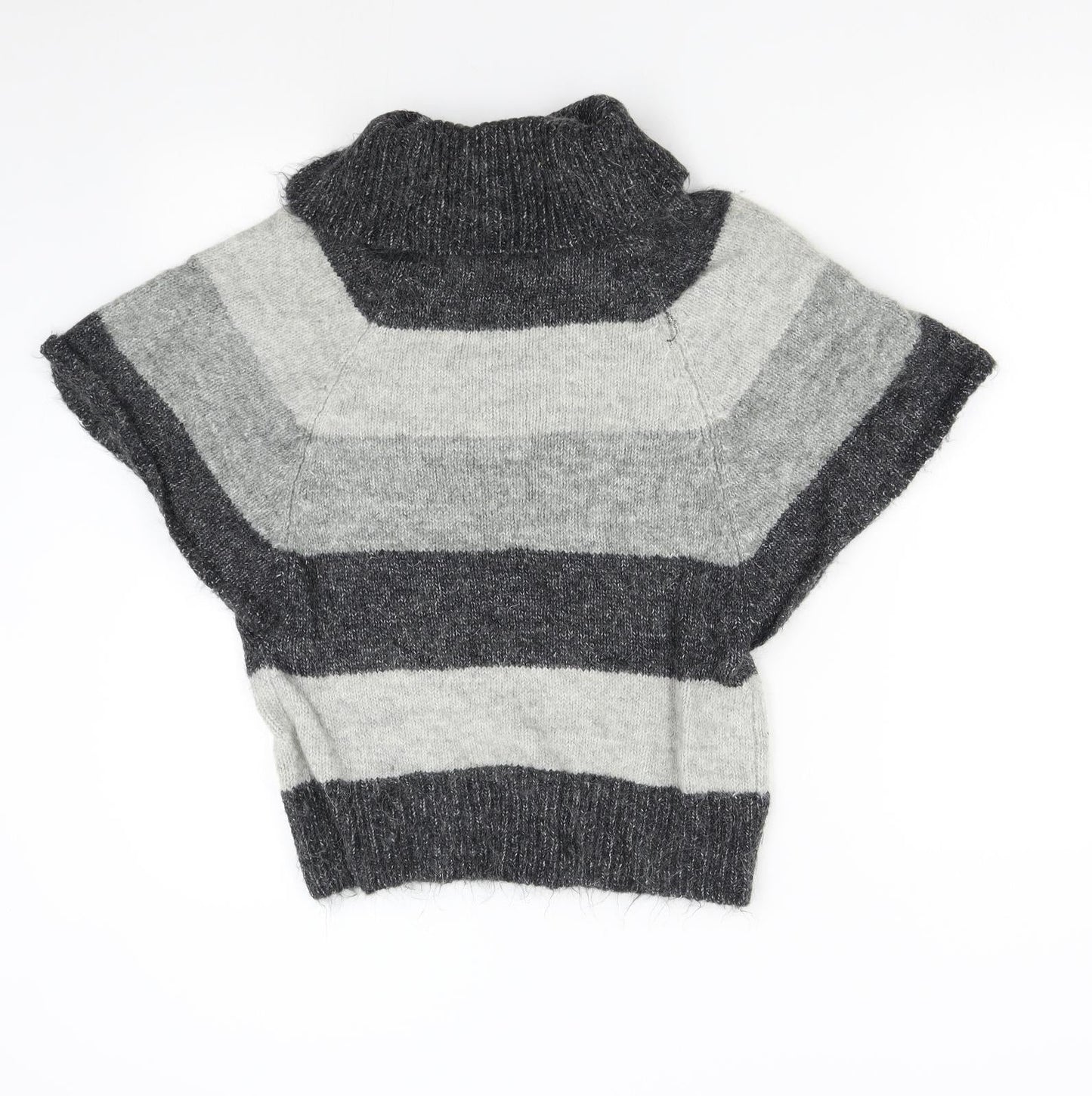 Womens UK Size 10 New Look Grey Pullover Jumper