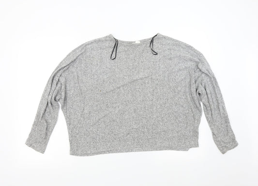 Womens UK Size M H&M Grey Pullover Jumper