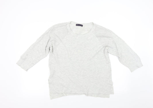 Womens UK Size 16 M&S Grey Pullover Jumper