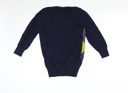 Womens UK Size 8 NEXT Multicoloured Pullover Jumper