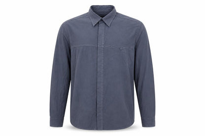 Mens UK Size L NEXT Grey  Button-Up Long Sleeve Casual Shirt