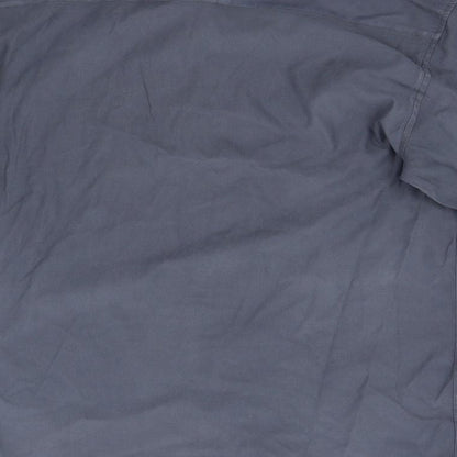 Mens UK Size L NEXT Grey  Button-Up Long Sleeve Casual Shirt