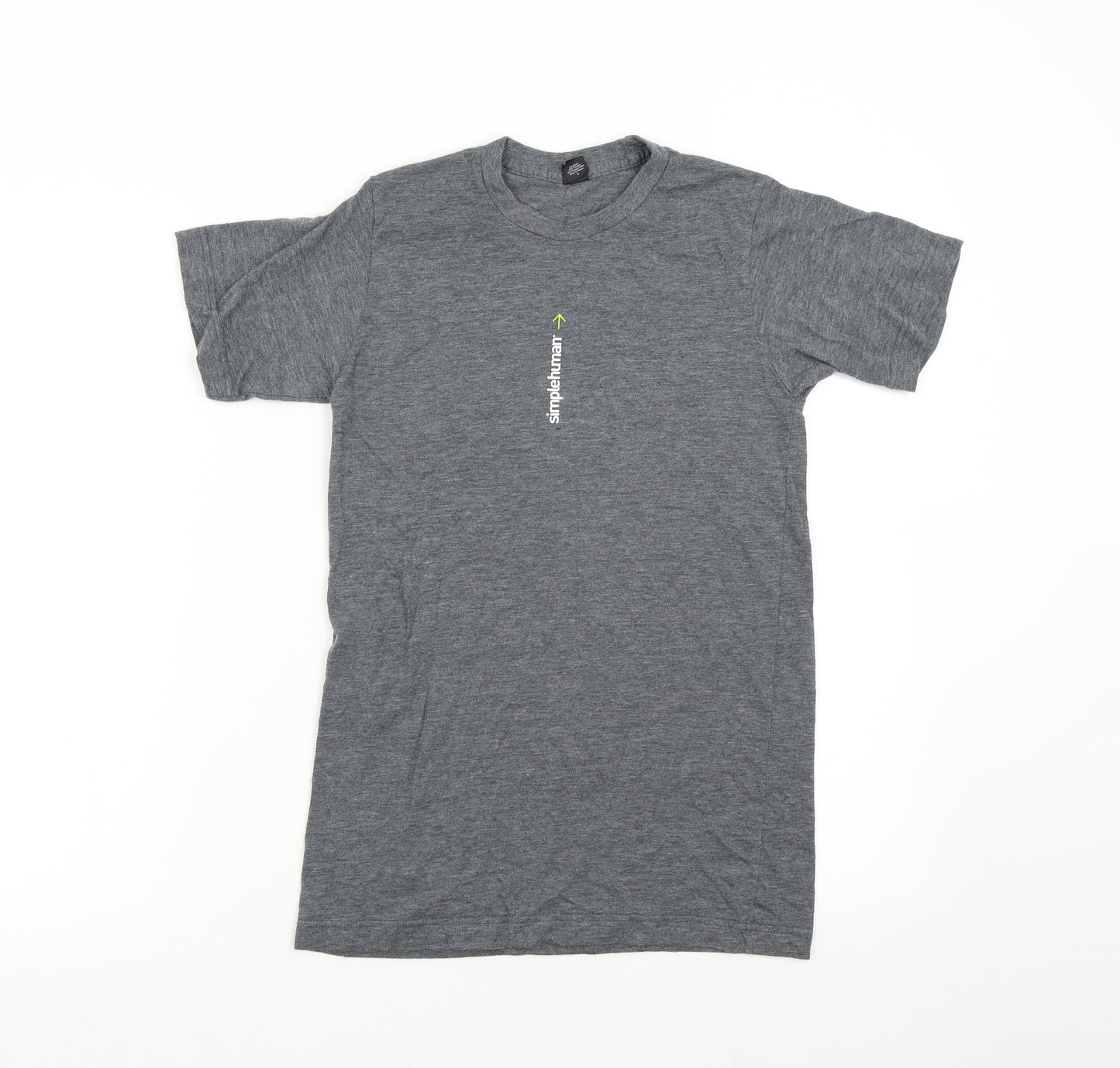 Tultex Womens Grey   Basic T-Shirt Size S  - Simple Human