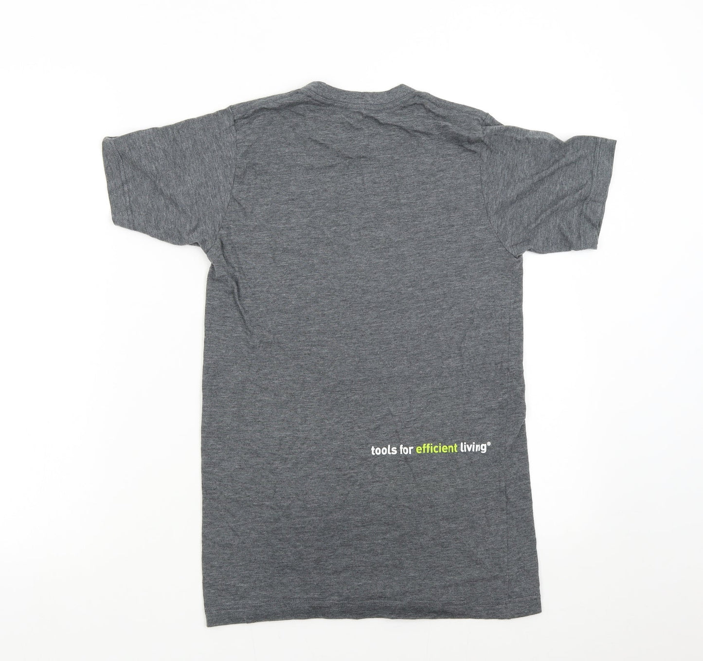 Tultex Womens Grey   Basic T-Shirt Size S  - Simple Human
