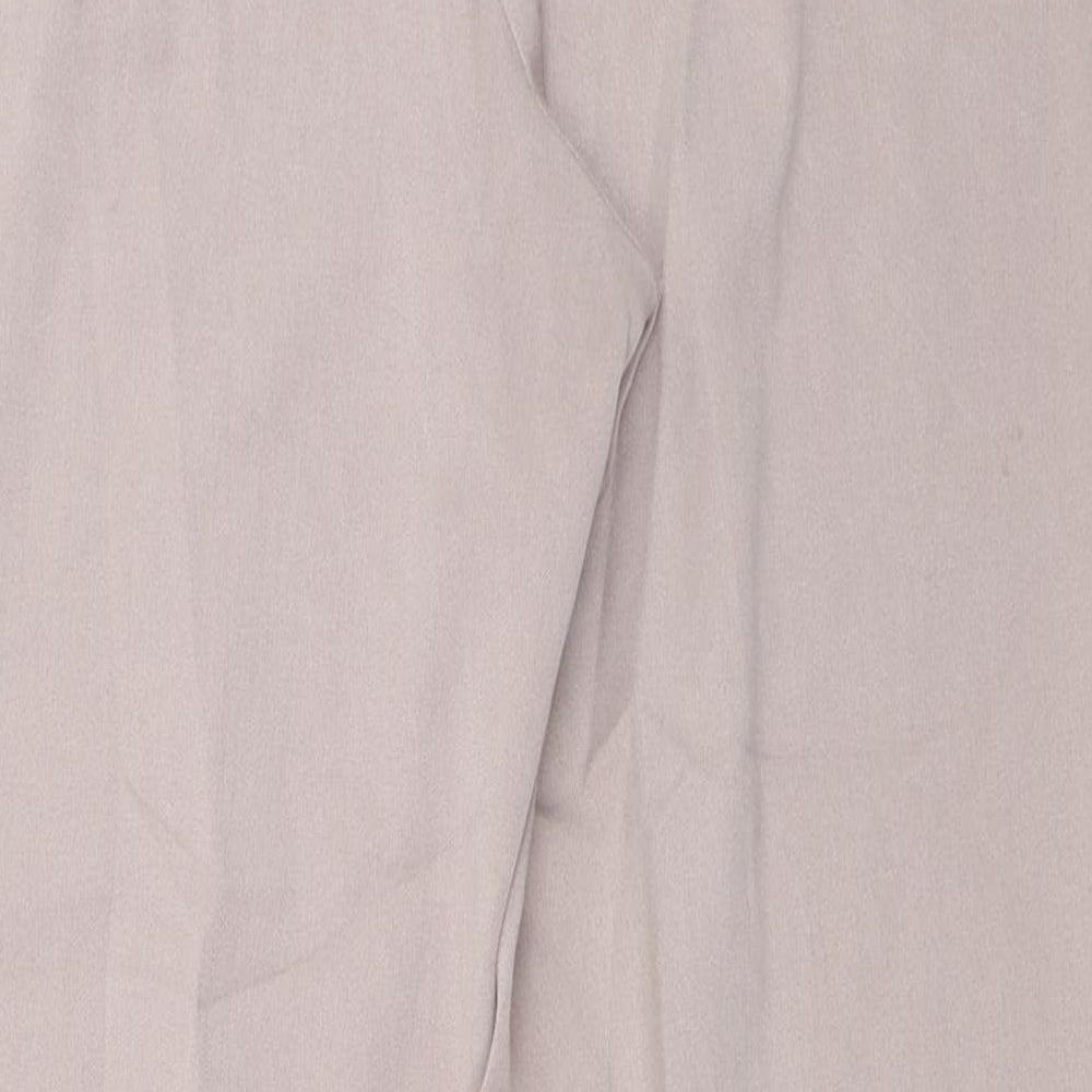 Womens UK Size 10 Marks and Spencer Regular Fit  Beige Trousers