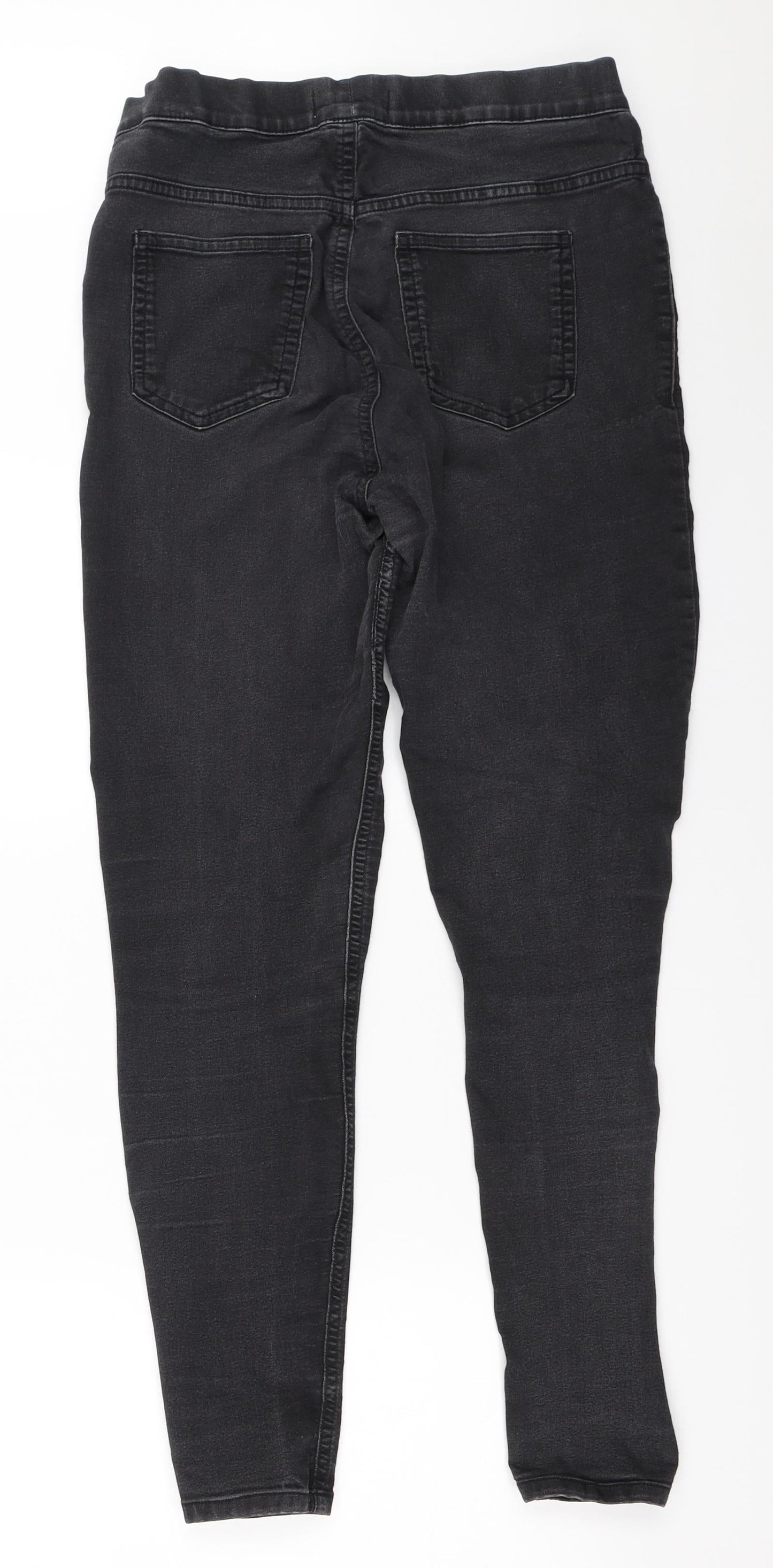 Womens UK Size 28 in Preworn Regular Fit Jegging Black Jeans