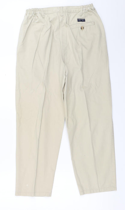 Mackays Womens Beige   Chino Trousers Size 10 L24 in