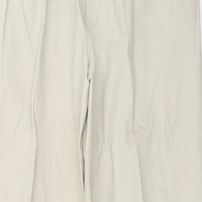 Mackays Womens Beige   Chino Trousers Size 10 L24 in