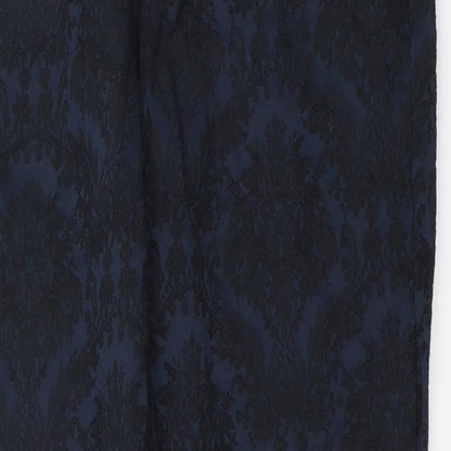 Womens UK Size S Zara Regular Fit  Blue Trousers