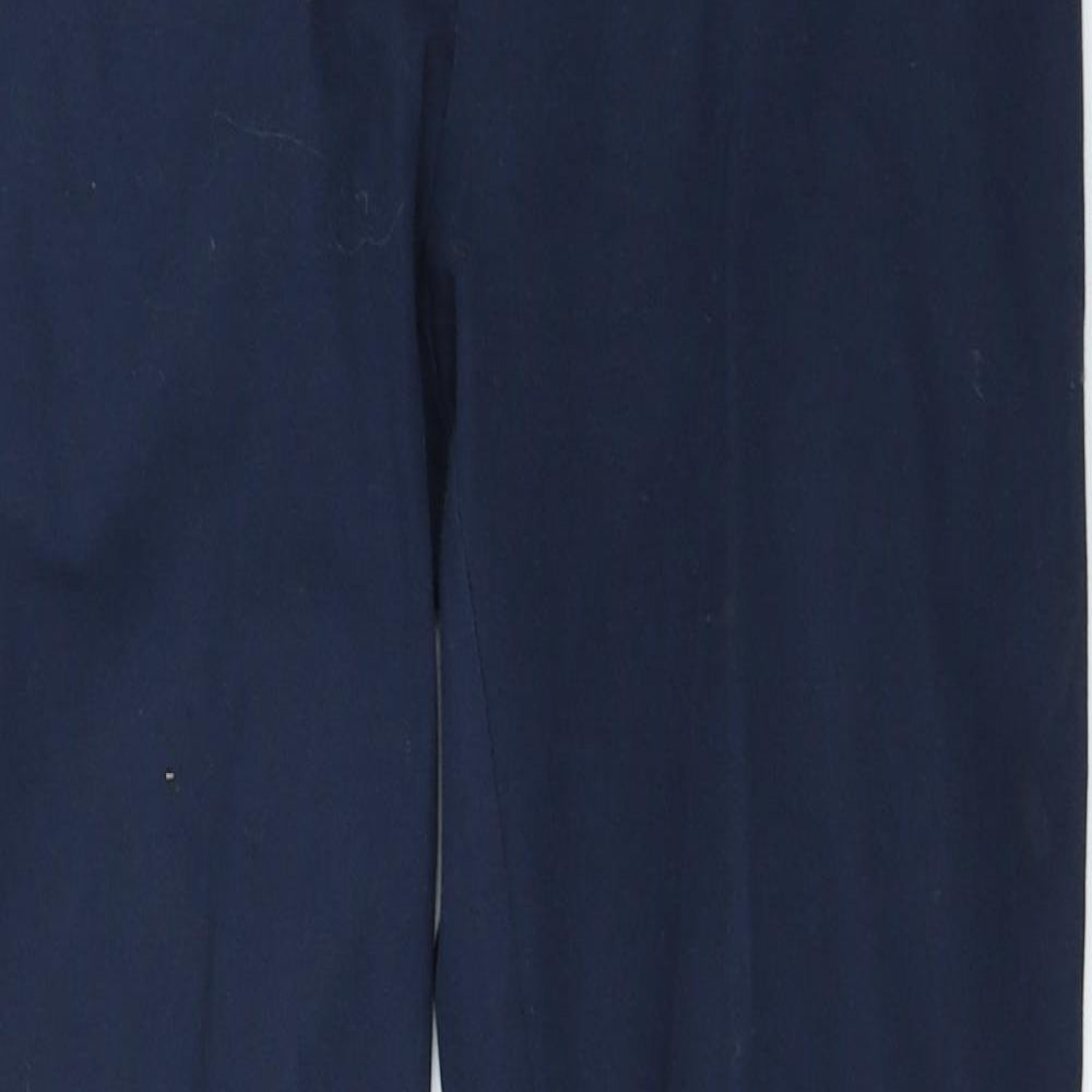 Womens UK Size 4 Gap Regular Fit  Blue Trousers