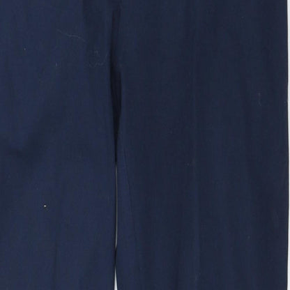 Womens UK Size 4 Gap Regular Fit  Blue Trousers