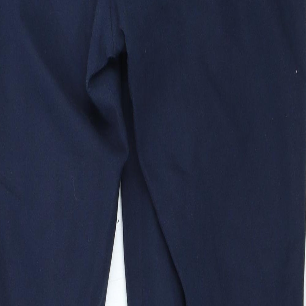 Womens UK Size 4 Gap Regular Fit  Blue Trousers